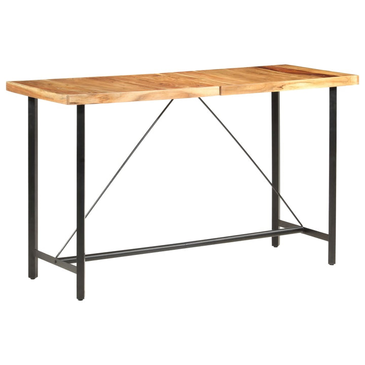 Barbord 180X70X107 Cm Massiv Akacia