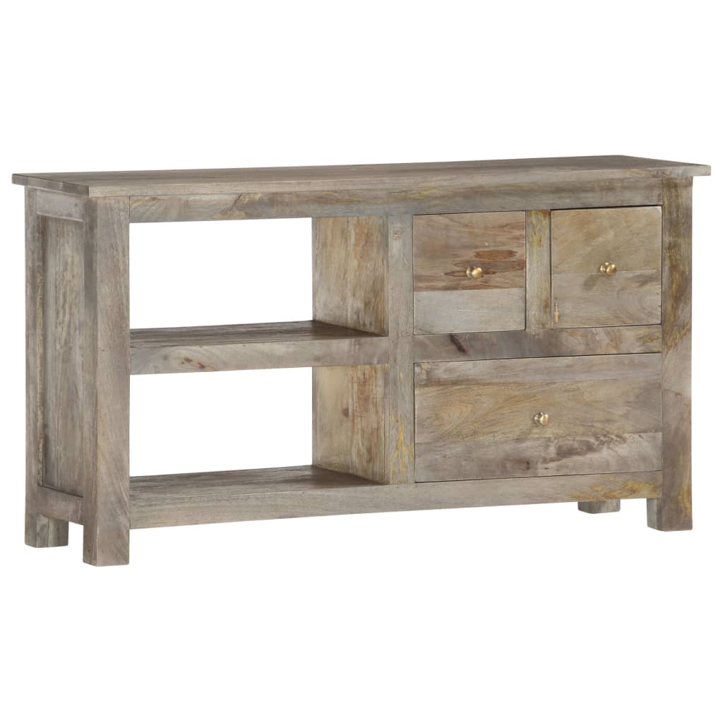 Tv-Bänk 100X30X55 Cm Massivt Mangoträ