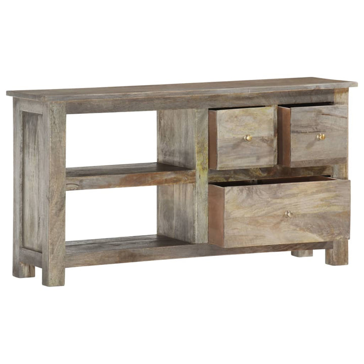 Tv-Bänk 100X30X55 Cm Massivt Mangoträ