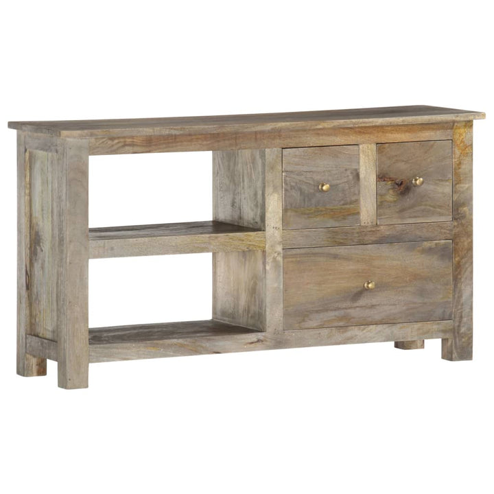 Tv-Bänk 100X30X55 Cm Massivt Mangoträ