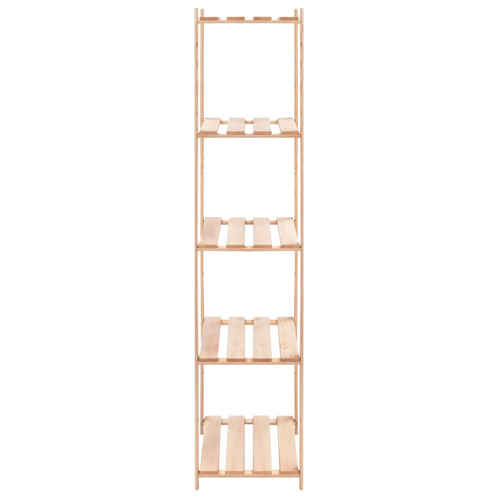 Förvaringshylla 5 Hyllor 2 St 80X38X170 Cm Furu 250 Kg