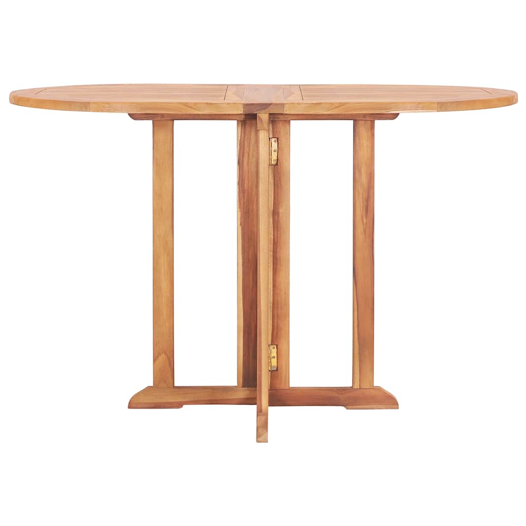 Hopfällbart Trädgårdsbord Massiv Teak