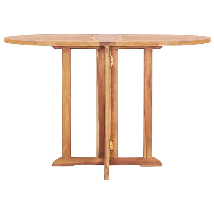 Hopfällbart Trädgårdsbord Massiv Teak