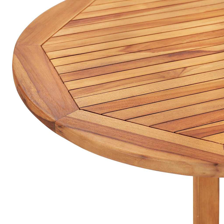 Hopfällbart Trädgårdsbord Massiv Teak