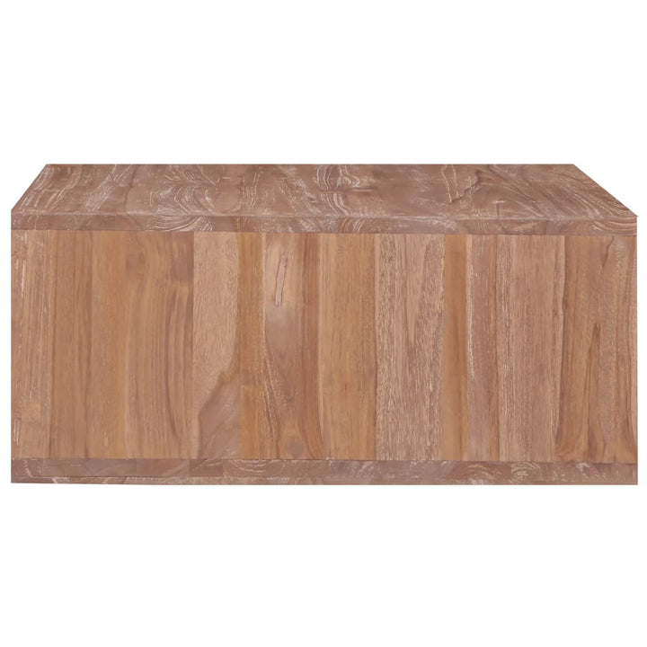 Soffbord 70X70X30 Cm Massiv Teak