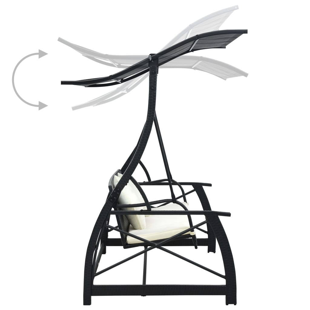 Hammock 3-Sits Med Tak Konstrotting