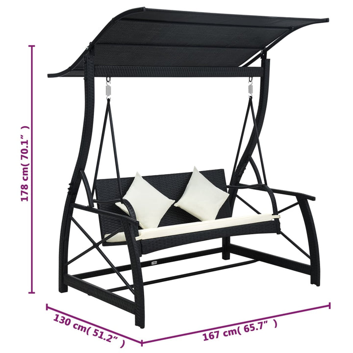 Hammock 3-Sits Med Tak Konstrotting