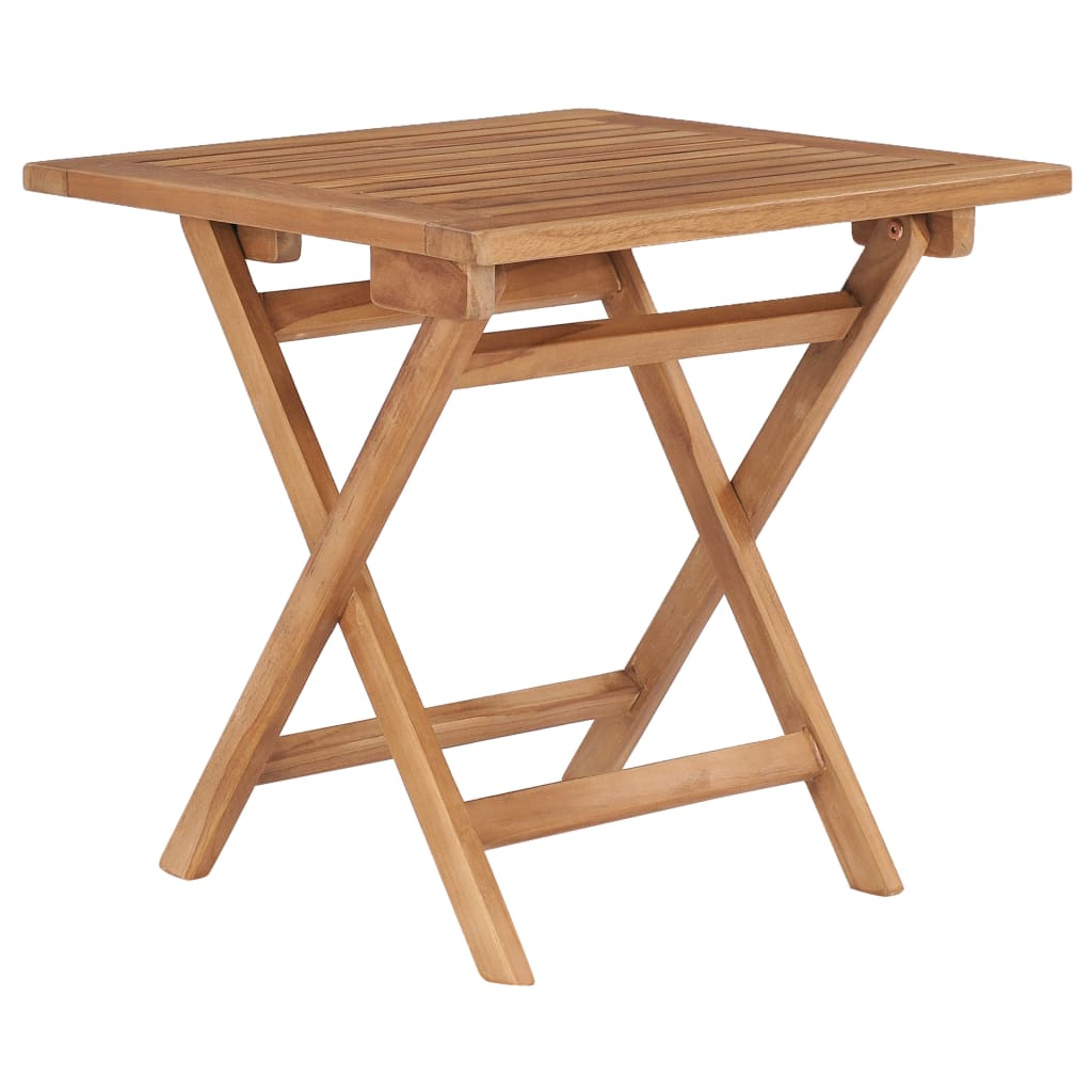 Hopfällbart Trädgårdsbord 45X45X45 Cm Massiv Teak