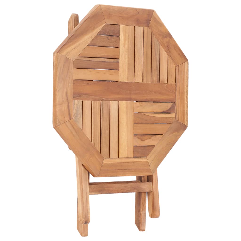 Hopfällbart Trädgårdsbord 45X45X45 Cm Massiv Teak