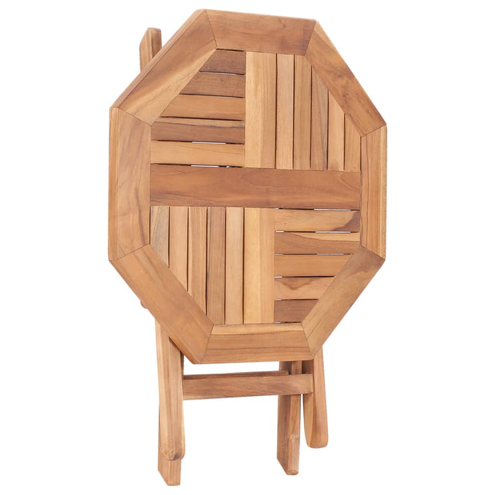 Hopfällbart Trädgårdsbord 45X45X45 Cm Massiv Teak