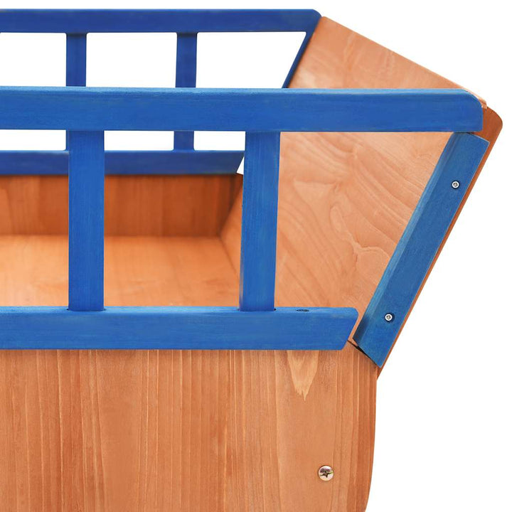 Sandlåda Piratskepp Furu 190X94,5X101 Cm