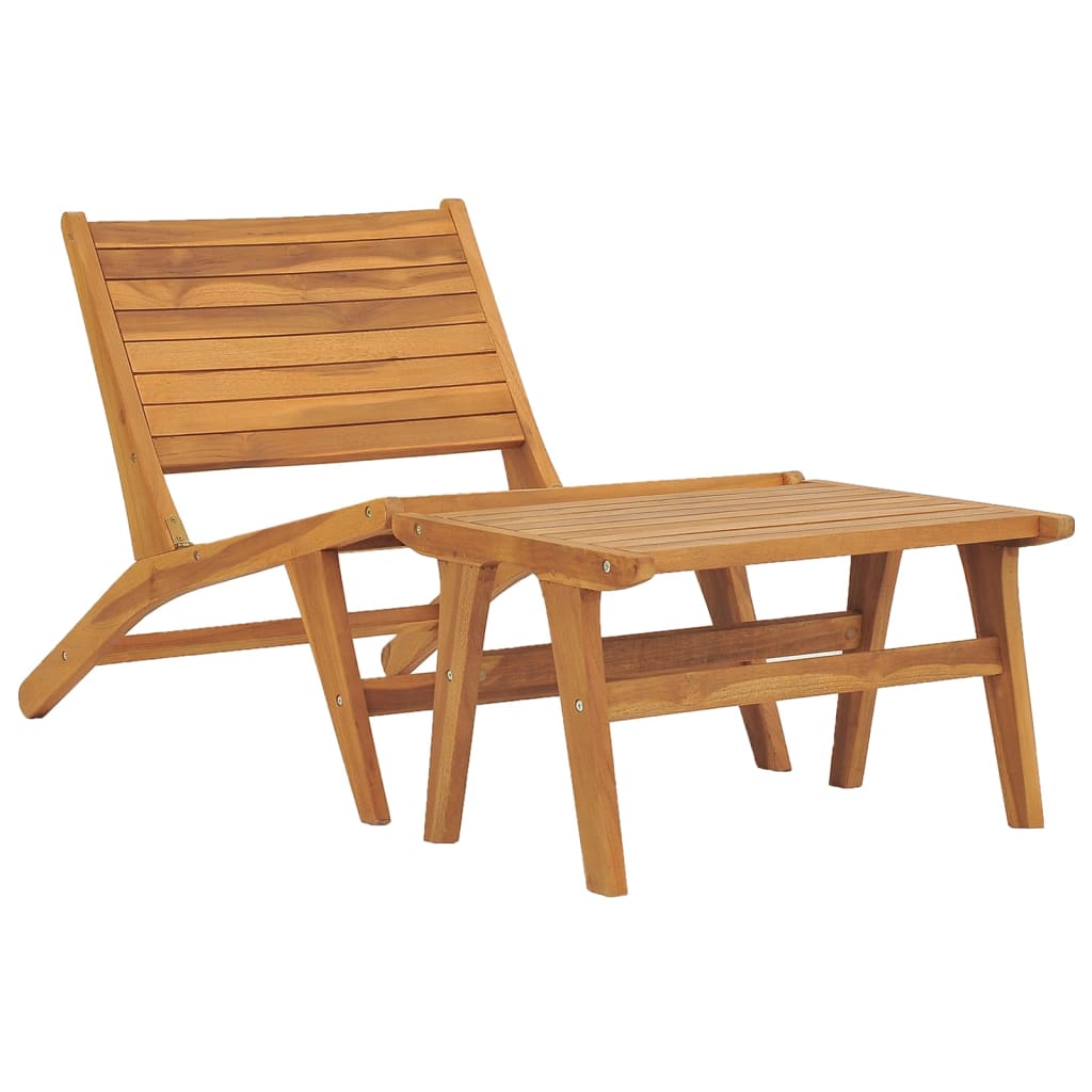Trädgårdsstol Massiv Teak
