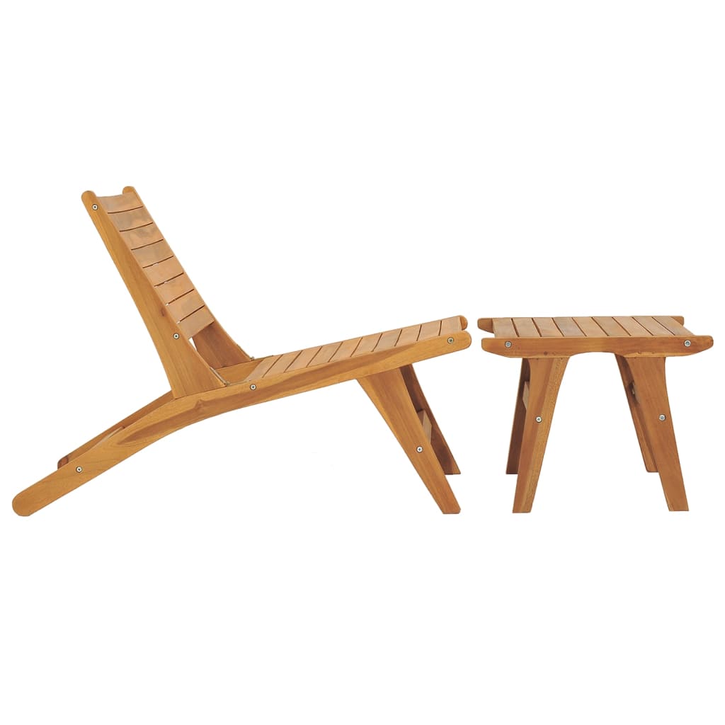 Trädgårdsstol Massiv Teak