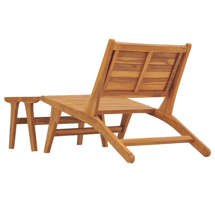 Trädgårdsstol Massiv Teak