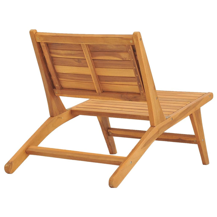 Trädgårdsstol Massiv Teak