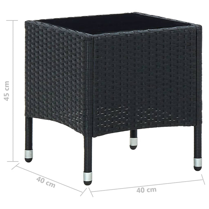 Trädgårdsbord 40X40X45 Cm Konstrotting