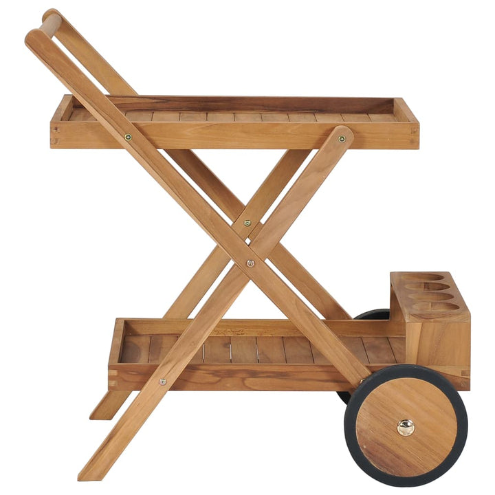 Serveringsvagn Massiv Teak
