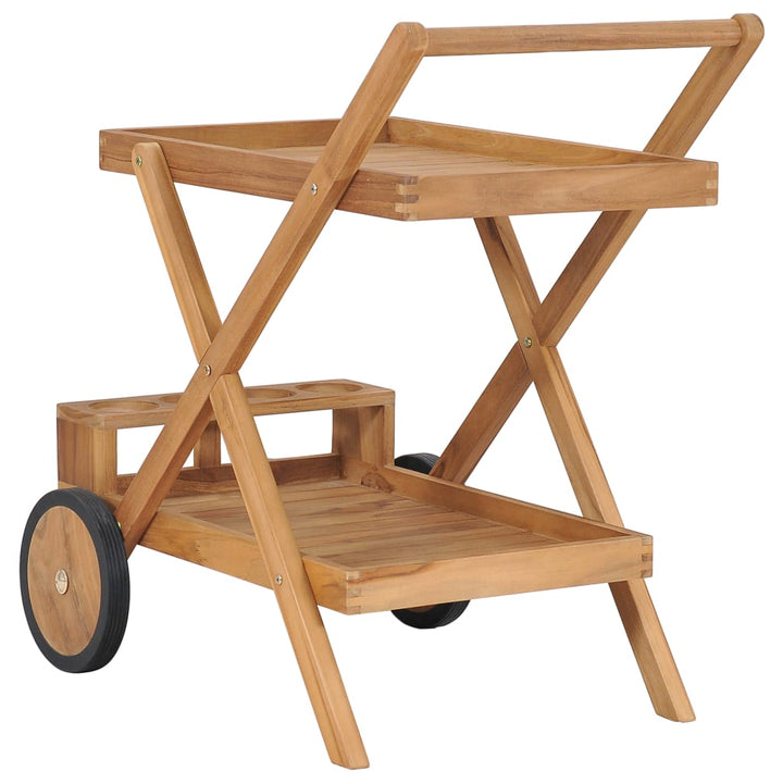 Serveringsvagn Massiv Teak