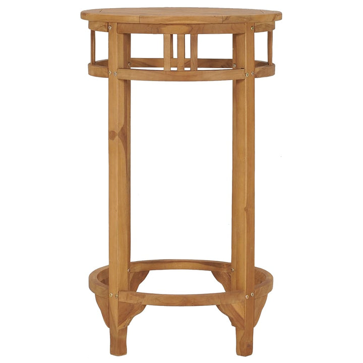 Barbord Ø 60 Cm Massiv Teak