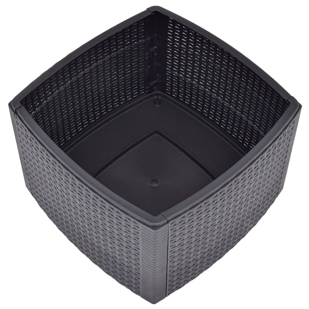 Sidobord 54X54X36,5 Cm Plast