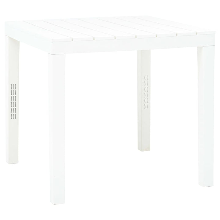 Trädgårdsbord 78X78X72 Cm Plast