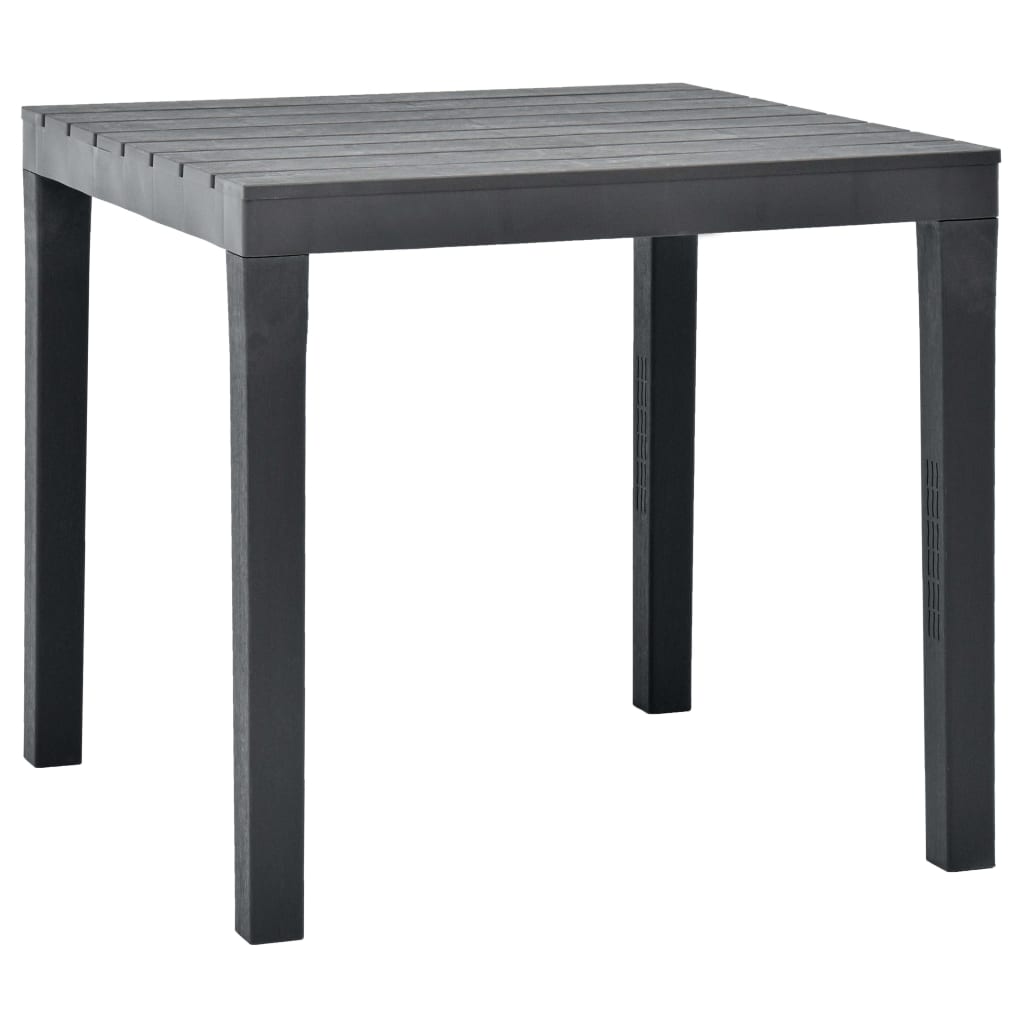 Trädgårdsbord 78X78X72 Cm Plast