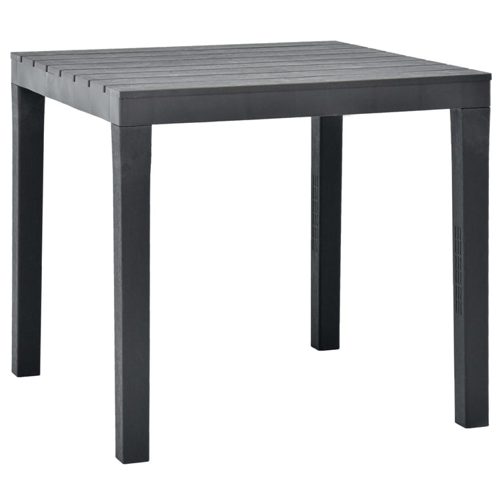 Trädgårdsbord 78X78X72 Cm Plast