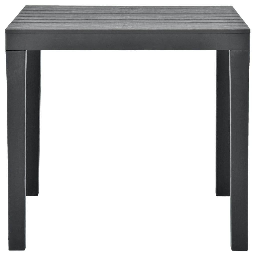 Trädgårdsbord 78X78X72 Cm Plast