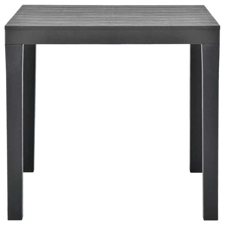 Trädgårdsbord 78X78X72 Cm Plast