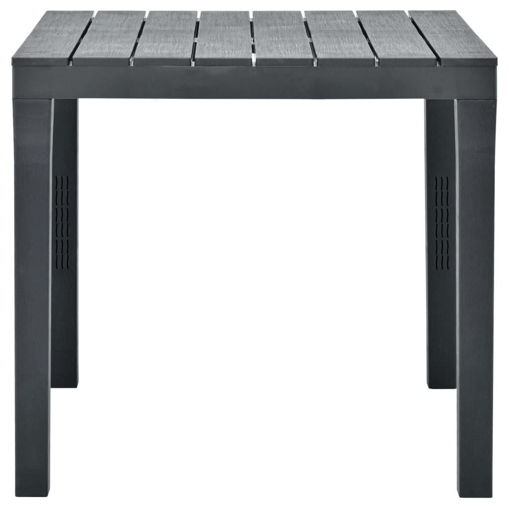 Trädgårdsbord 78X78X72 Cm Plast