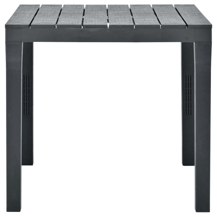 Trädgårdsbord 78X78X72 Cm Plast