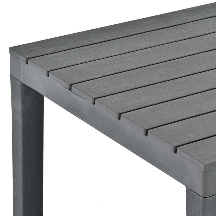 Trädgårdsbord 78X78X72 Cm Plast