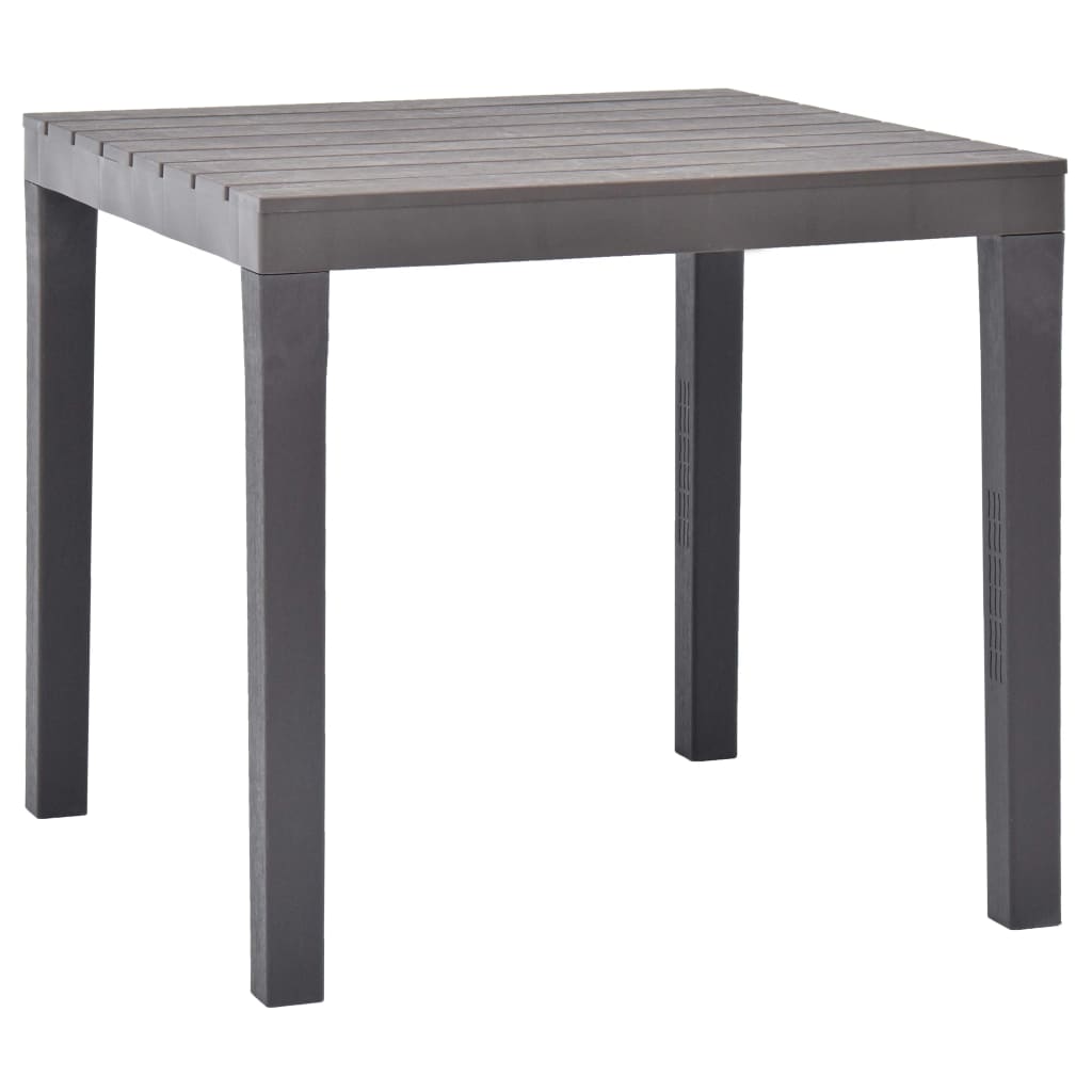Trädgårdsbord 78X78X72 Cm Plast
