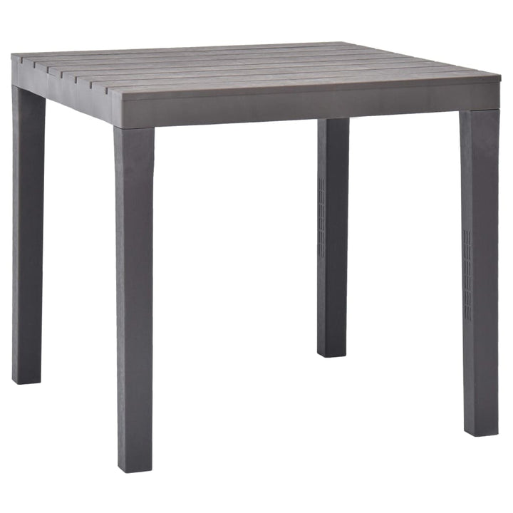 Trädgårdsbord 78X78X72 Cm Plast