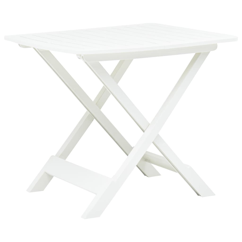 Hopfällbart Trädgårdsbord 79X72X70 Cm Plast