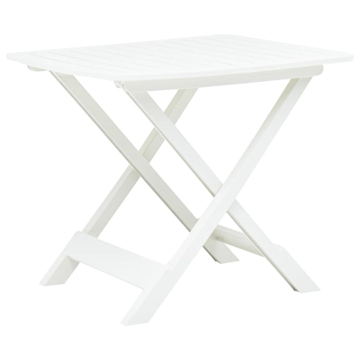 Hopfällbart Trädgårdsbord 79X72X70 Cm Plast