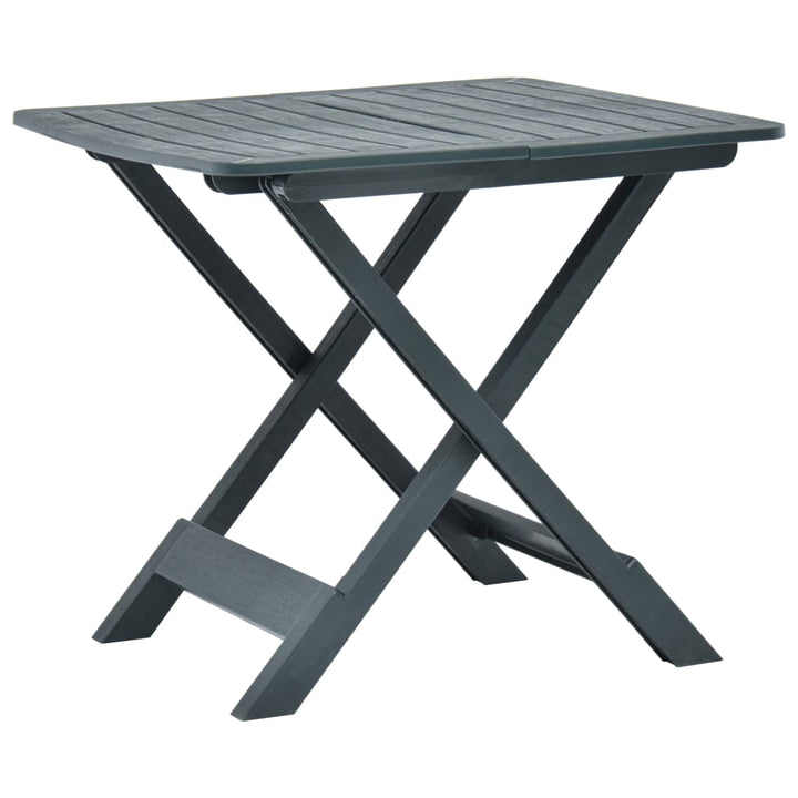 Hopfällbart Trädgårdsbord 79X72X70 Cm Plast