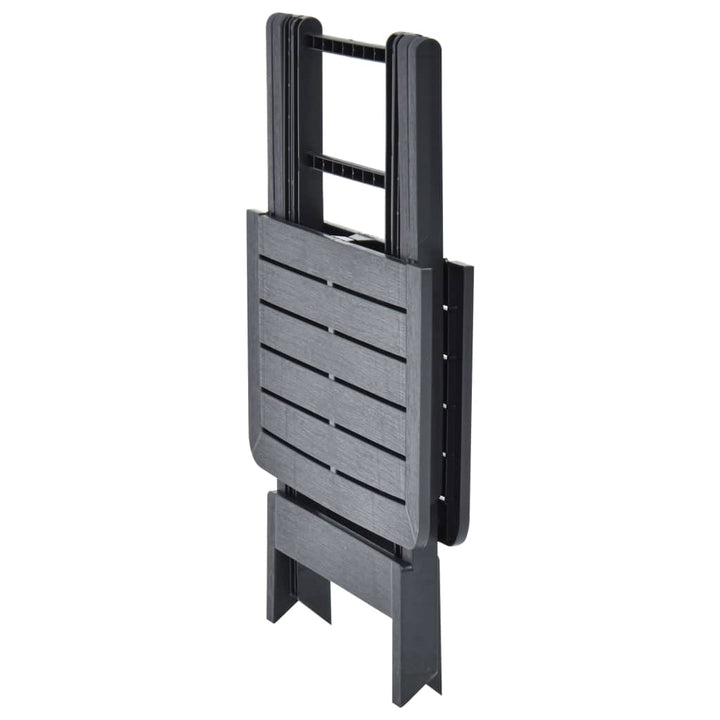 Hopfällbart Trädgårdsbord 79X72X70 Cm Plast