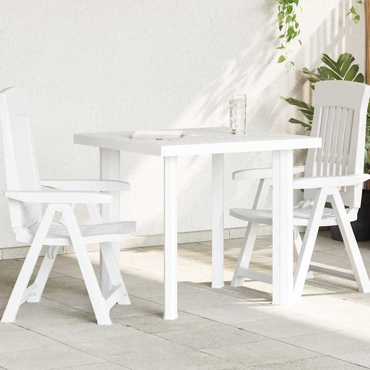 Trädgårdsbord 80X75X72 Cm Plast