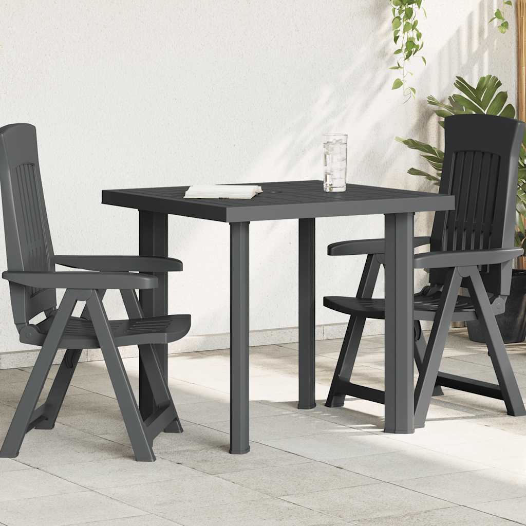 Trädgårdsbord 80X75X72 Cm Plast