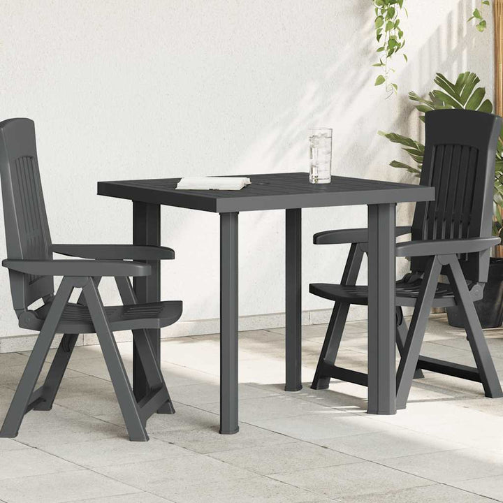 Trädgårdsbord 80X75X72 Cm Plast