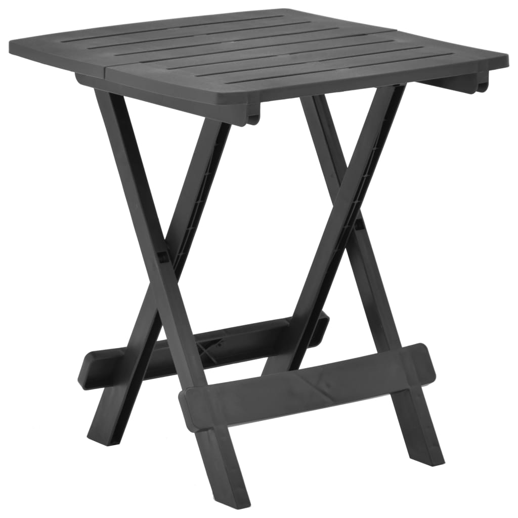 Hopfällbart Trädgårdsbord 45X43X50 Cm Plast