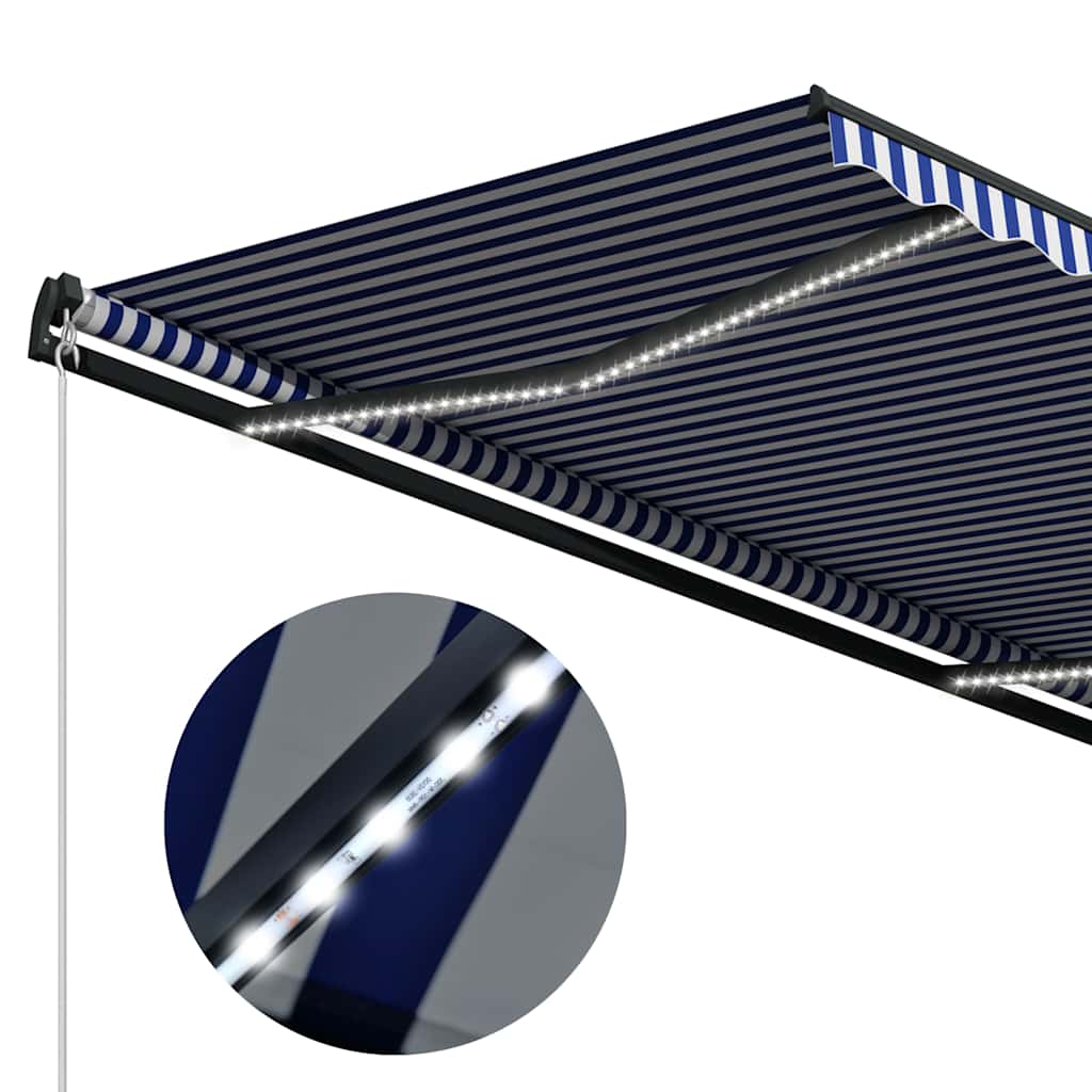 Markis Med Vindsensor &amp; Led