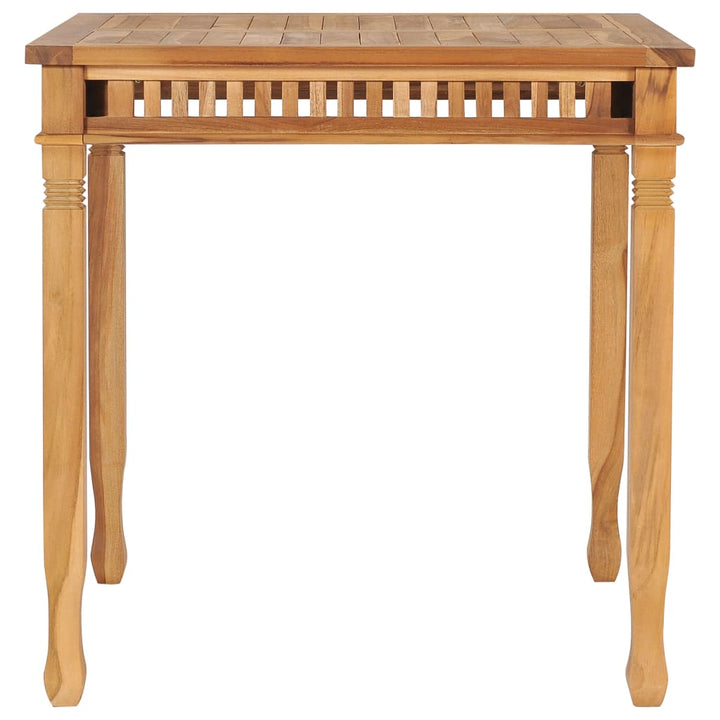 Matbord 80X80X Massiv Teak
