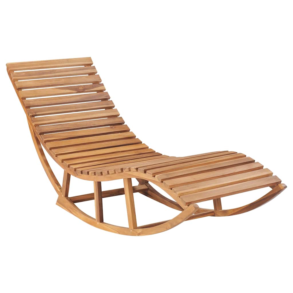 Gungande Solstol Massiv Teak