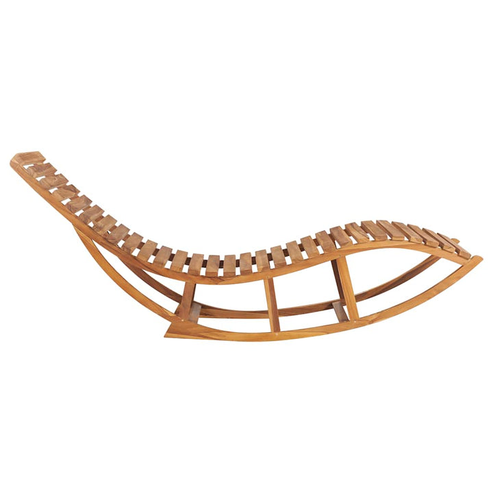 Gungande Solstol Massiv Teak
