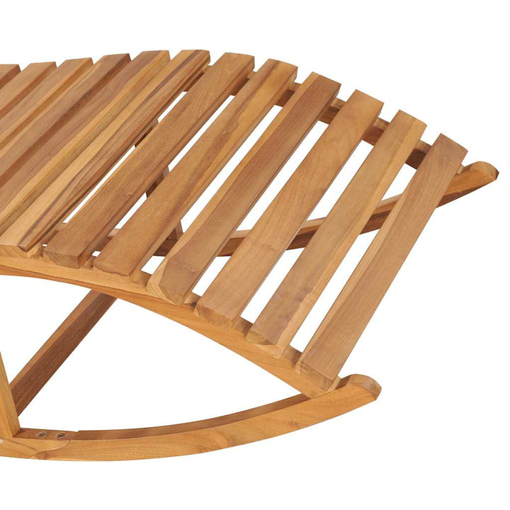 Gungande Solstol Massiv Teak