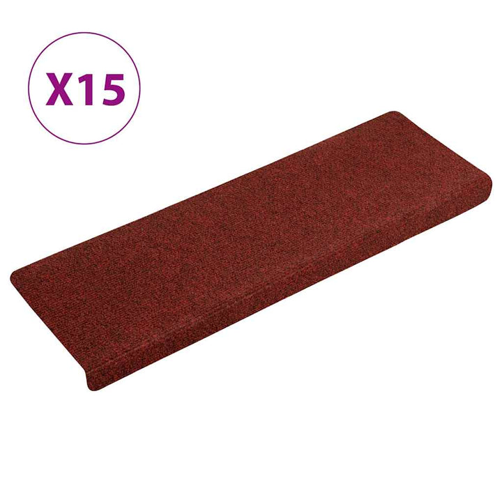 Trappmattor Självhäftande 20 St 65X21X4 Cm Rektangulär Kant