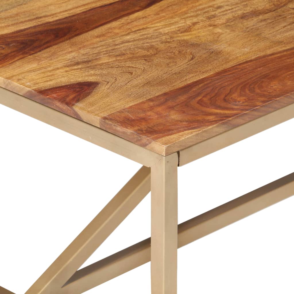 Soffbord 120X60X40 Cm Massivt Trä