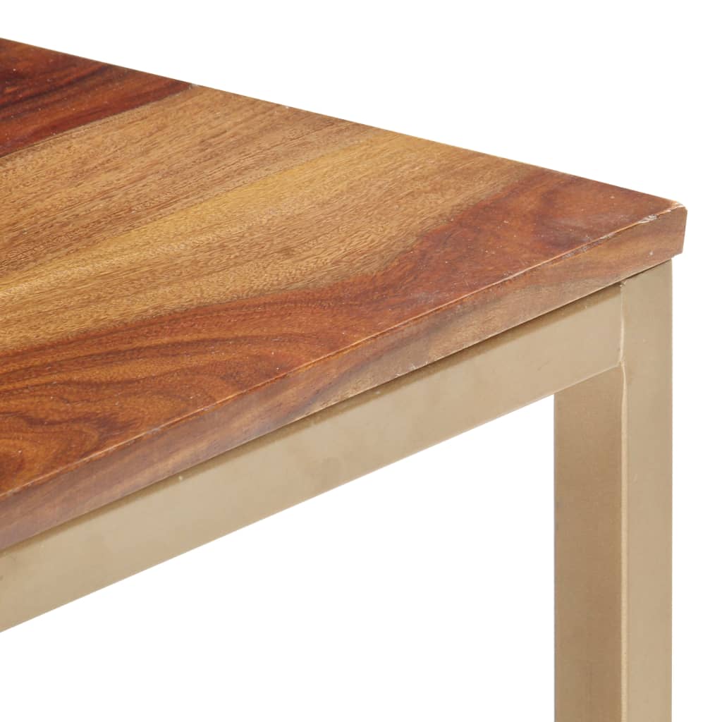 Soffbord 120X60X40 Cm Massivt Trä